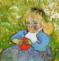 Kind mit orange Vincent van Gogh